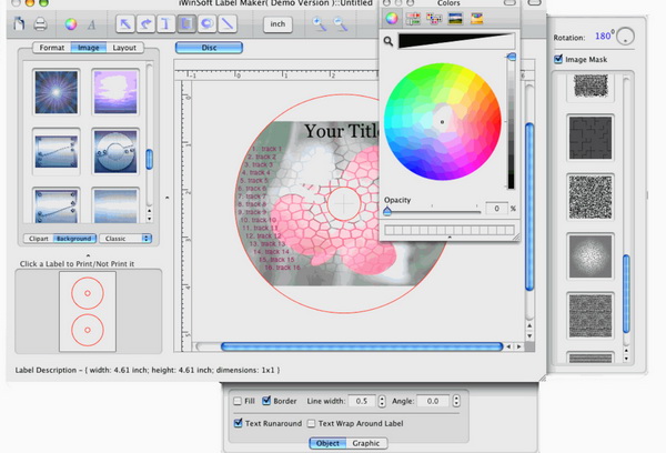 cd printing software for mac